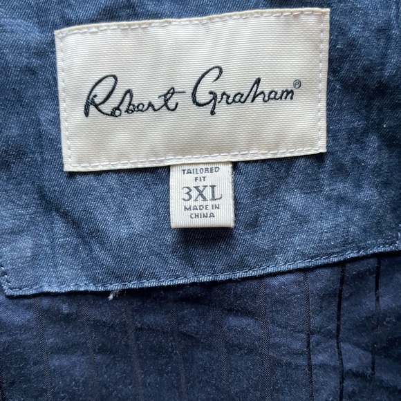 Robert Graham exclusive Jacket, one is XXL the other 3XL like new - Picture 3 of 7
